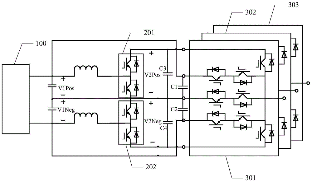 Control method and control device for photovoltaic inverter circuit