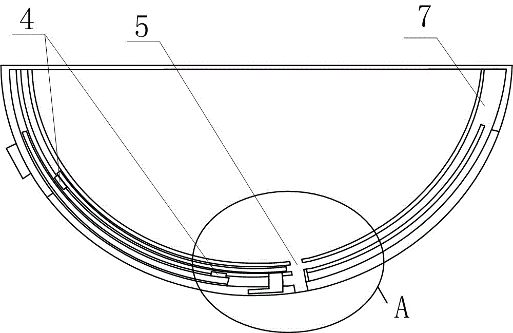 An electric control device for a sliding door with a port