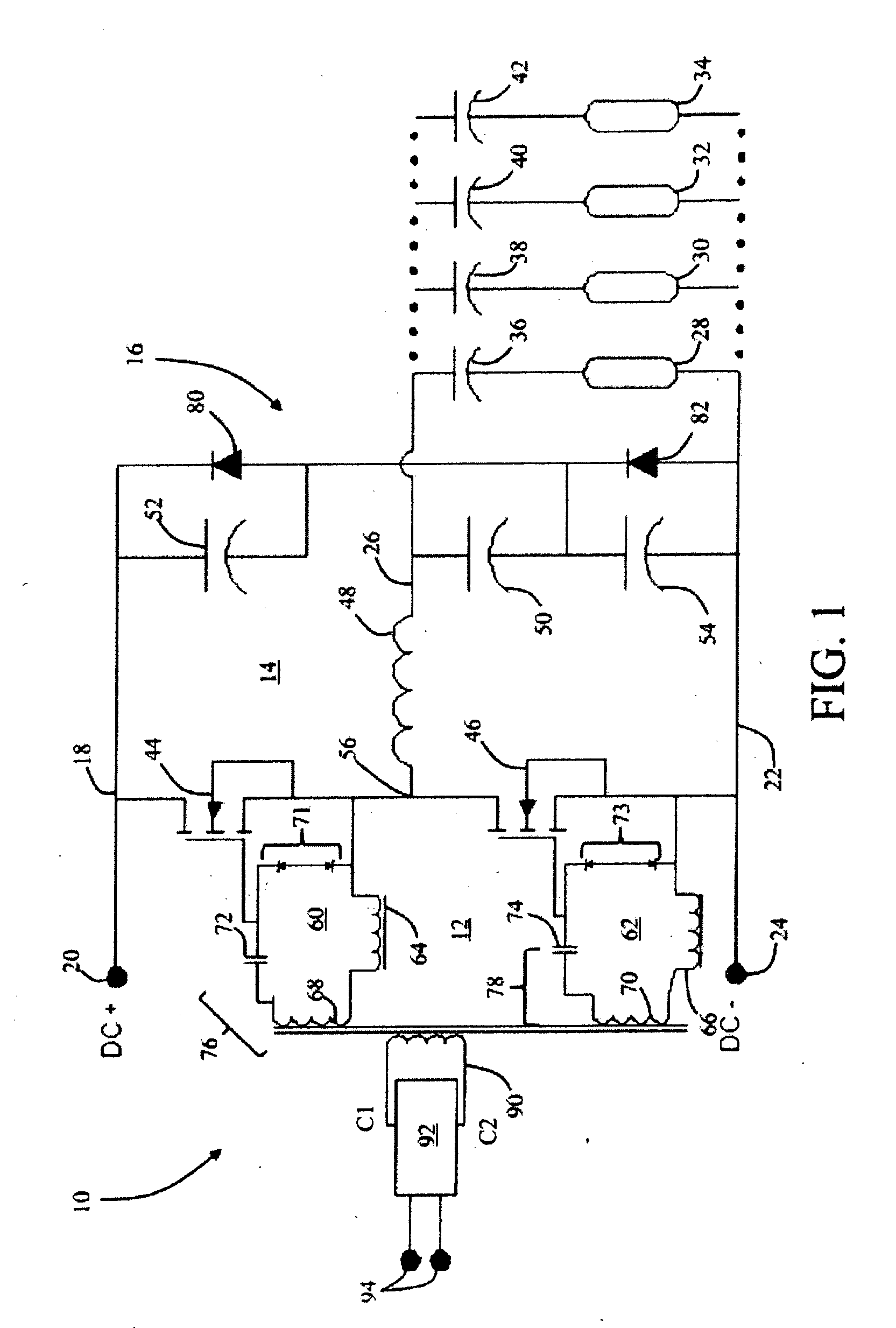 Dimming interface for power line