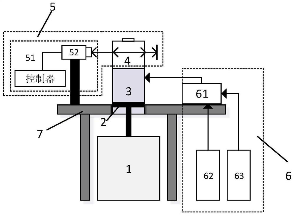 Micro pressure optical measurement method and calibration device