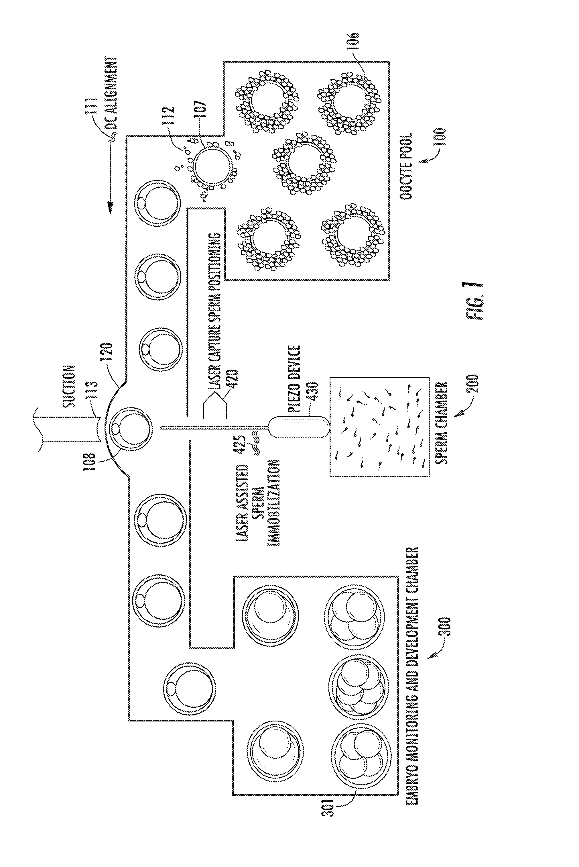 Automated intracytoplasmic sperm injection assisted fertilization system