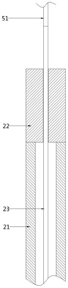 Desert road protection forest drip irrigation device