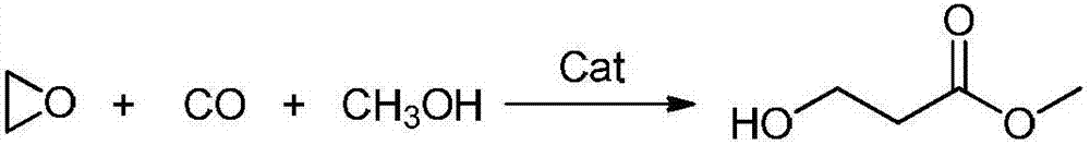 Preparation method of methyl-3-hydroxypropanoate