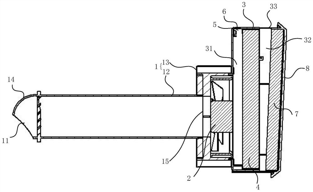 Ventilation and purification device