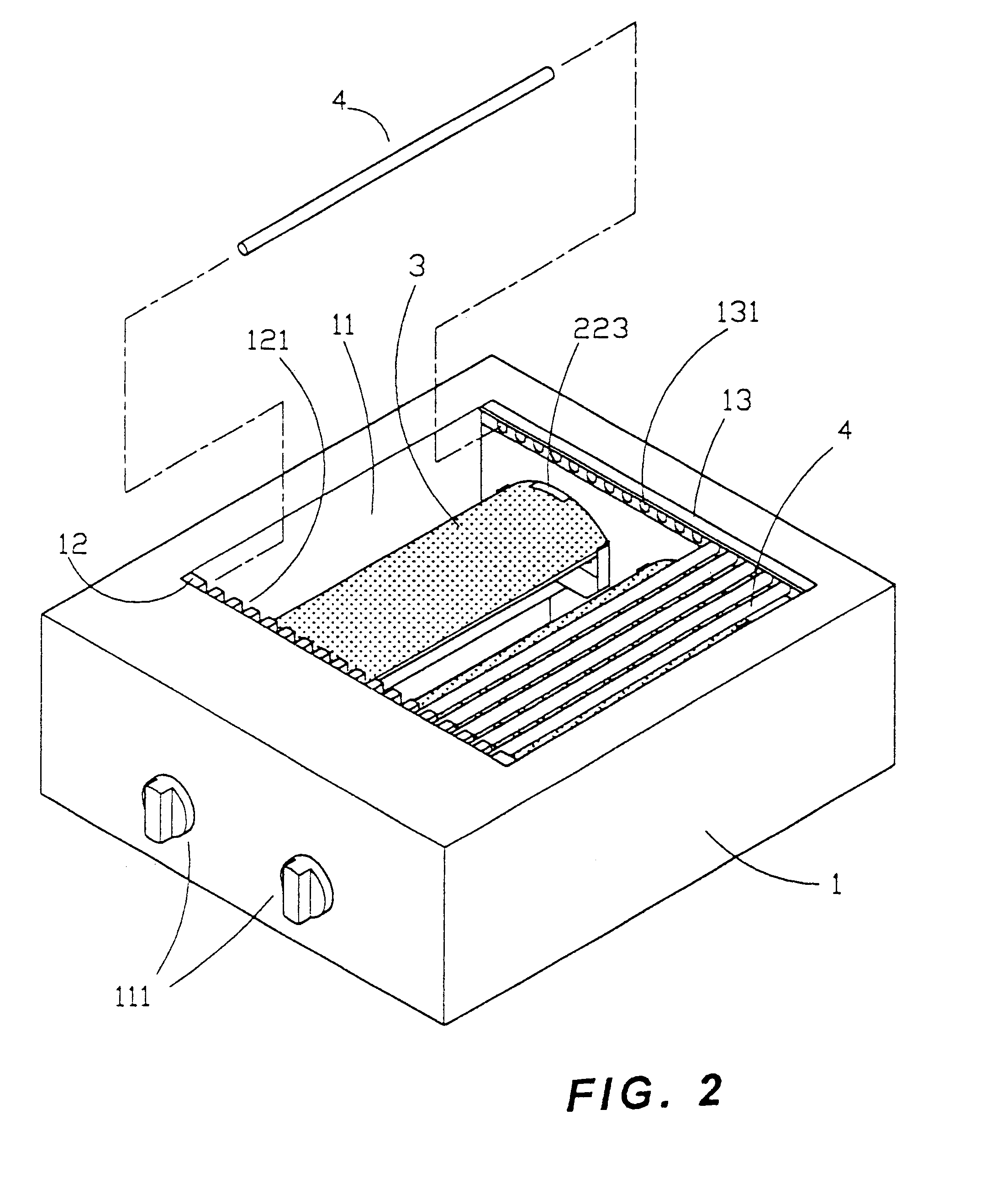 Far infrared barbecue stove