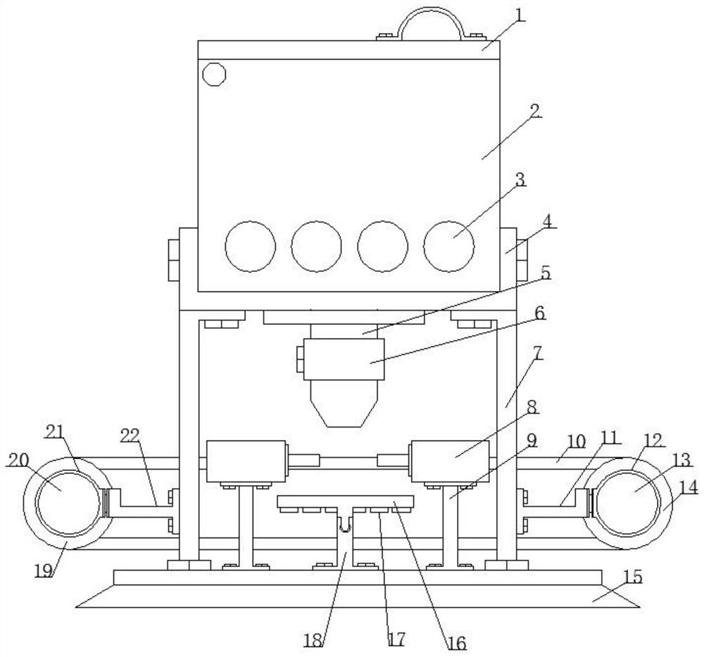 Multifunctional leather product tapping device