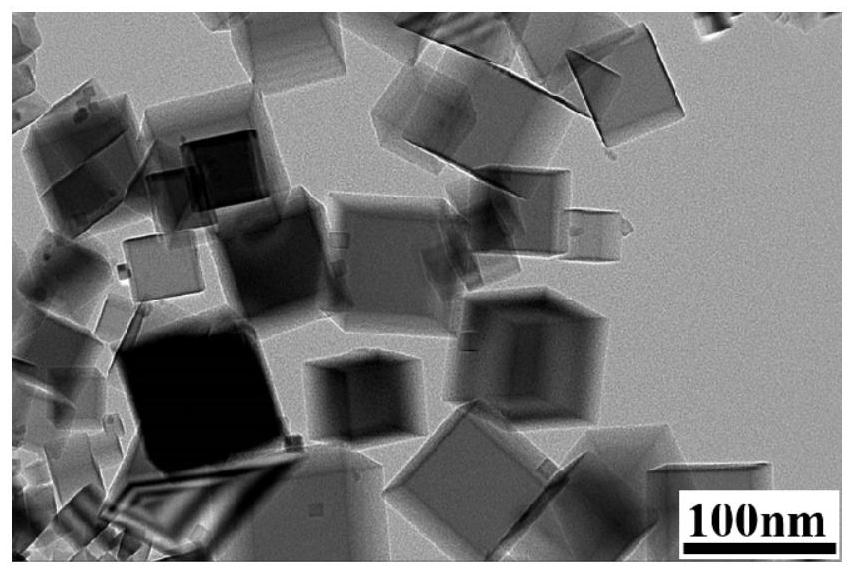 Refractory metal nano nitride and preparation method thereof