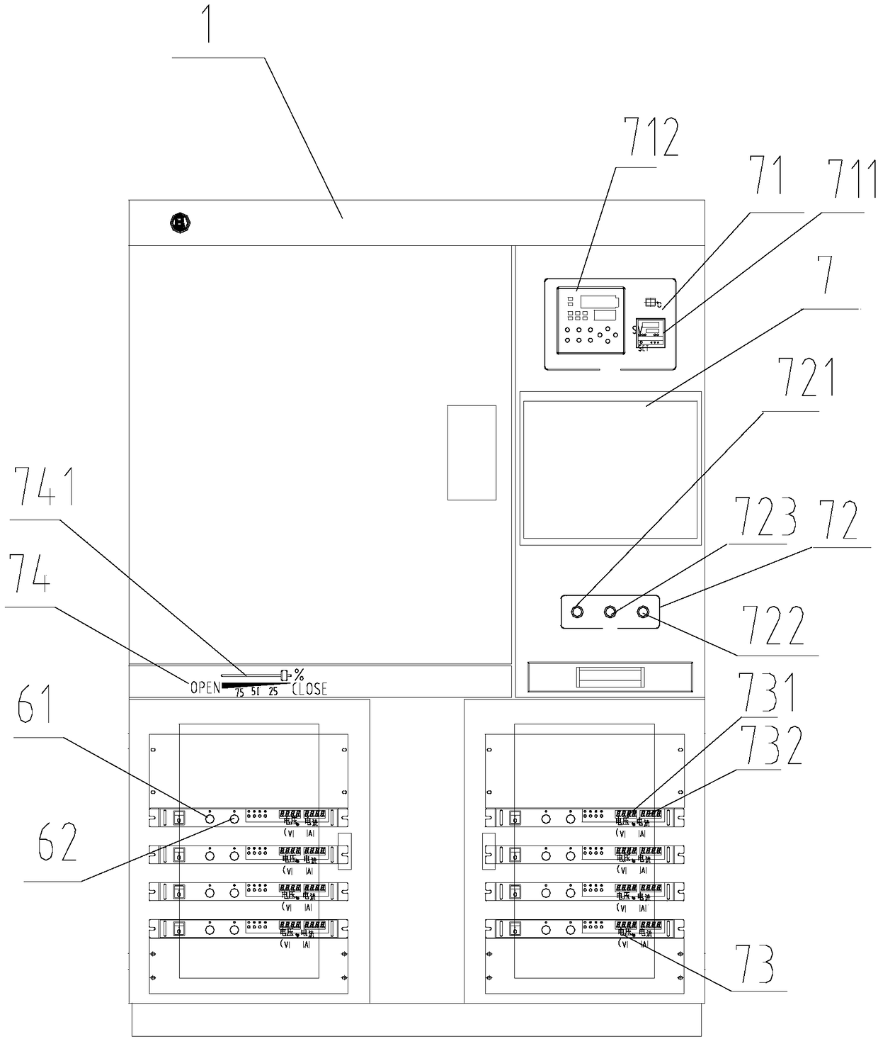 Integrated circuit aging test device