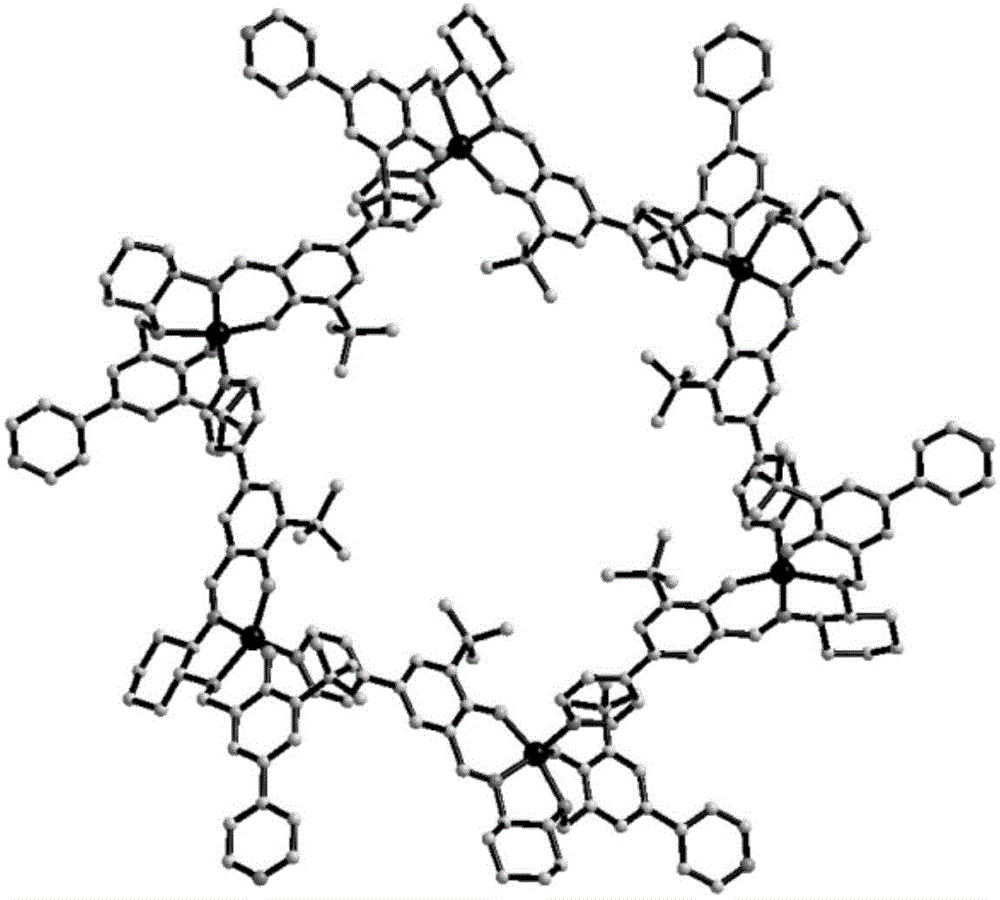 A kind of preparation method of metal-organic macrocyclic crystalline material for splitting chiral amine