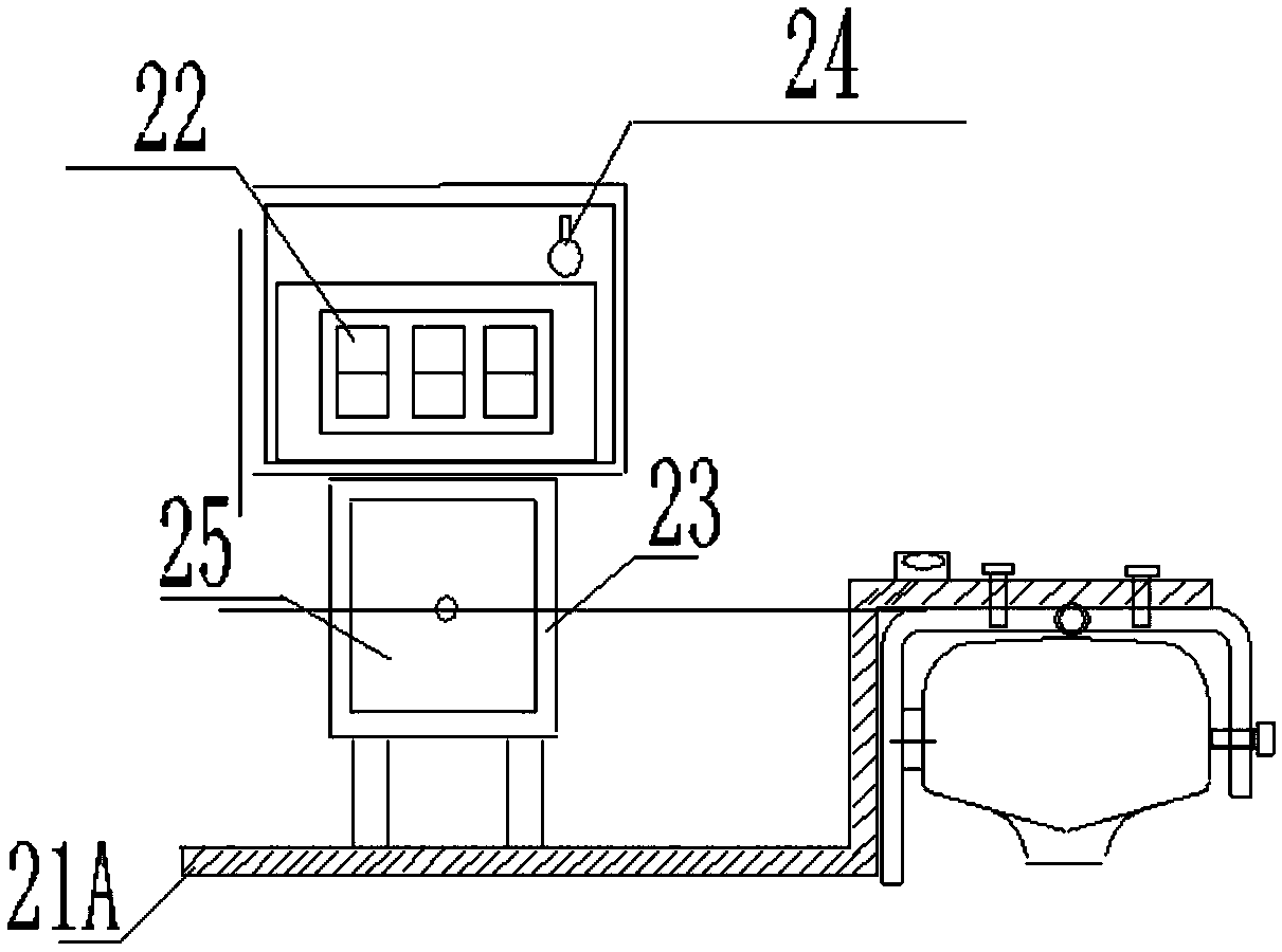 Continuous detection device and method for smoothness of rails