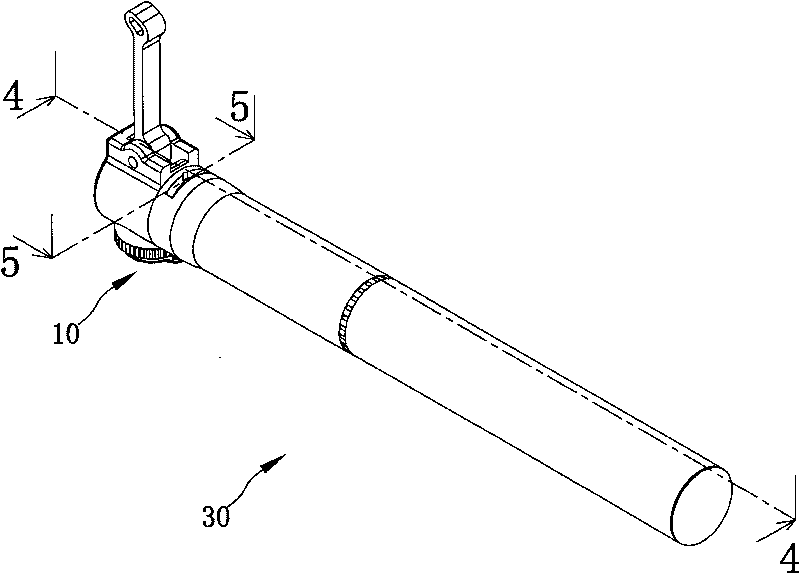 Mini inflating pump