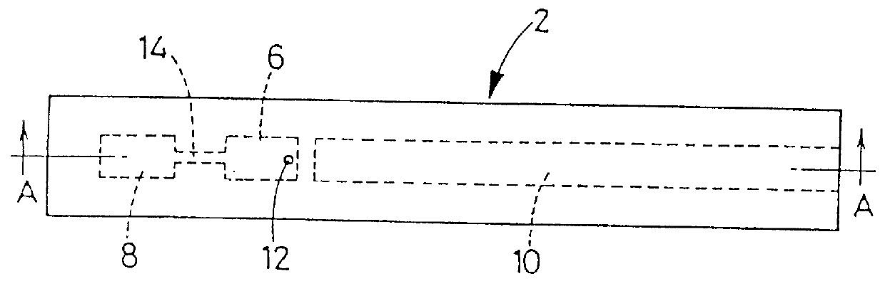 Method of measuring a gas component and sensing device for measuring the gas component