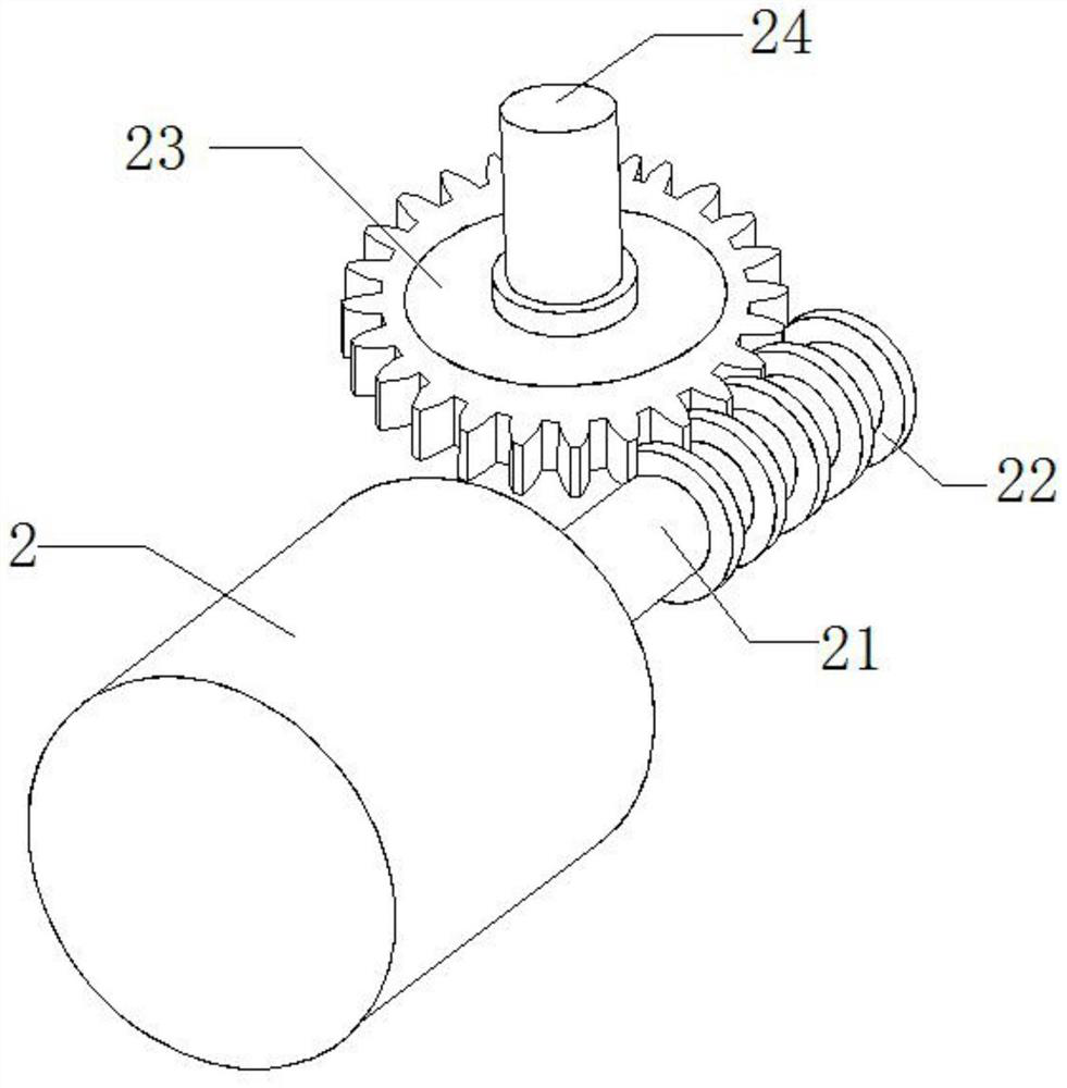 A straw granulator