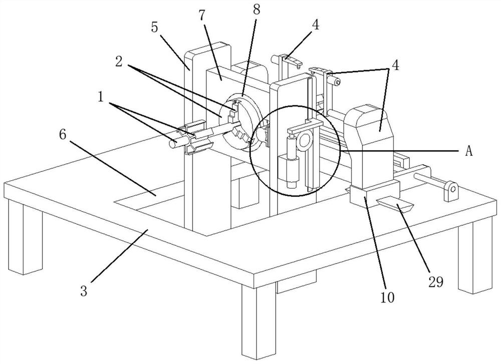 Permanent magnet motor assembly line winding device