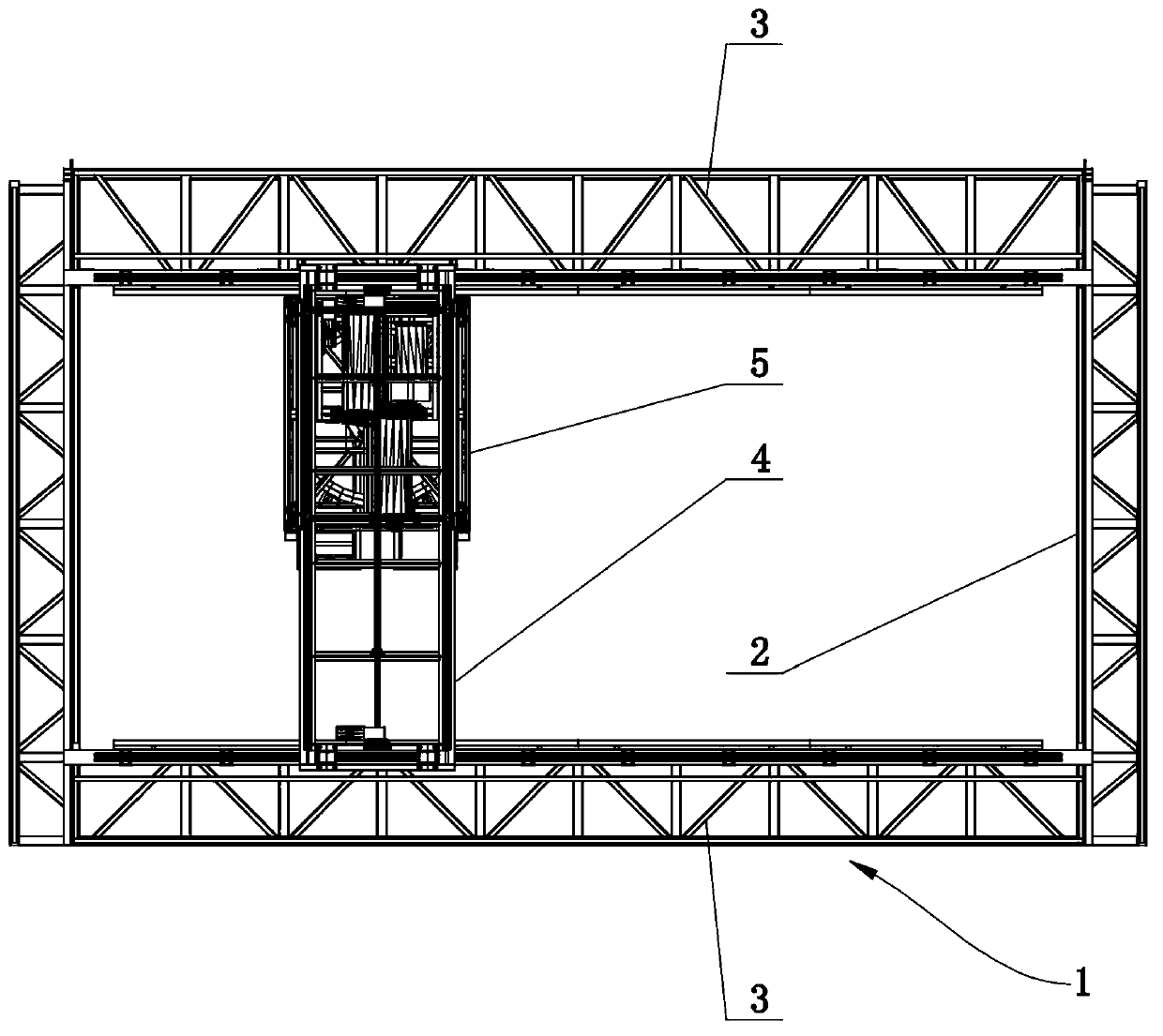 Four-freedom-degree vehicle carrier for three-dimensional parking equipment