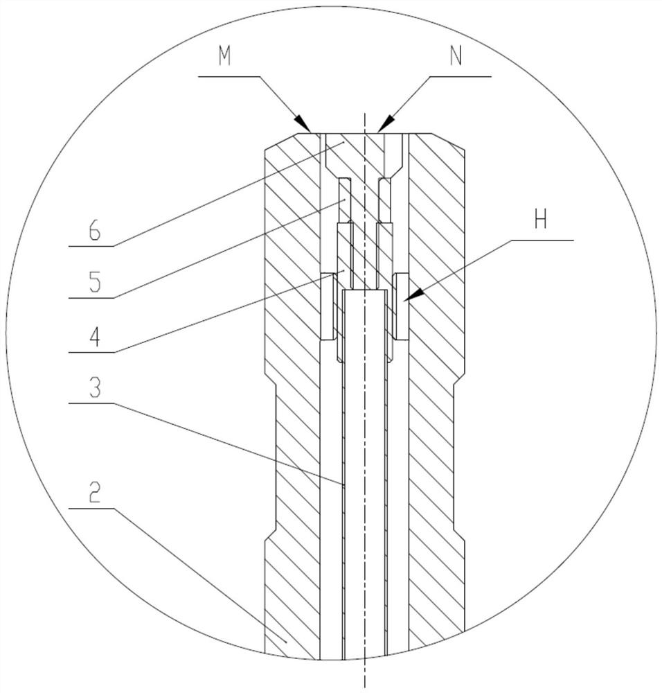 A device for detecting the filtering effect of an engine filter element and its application method