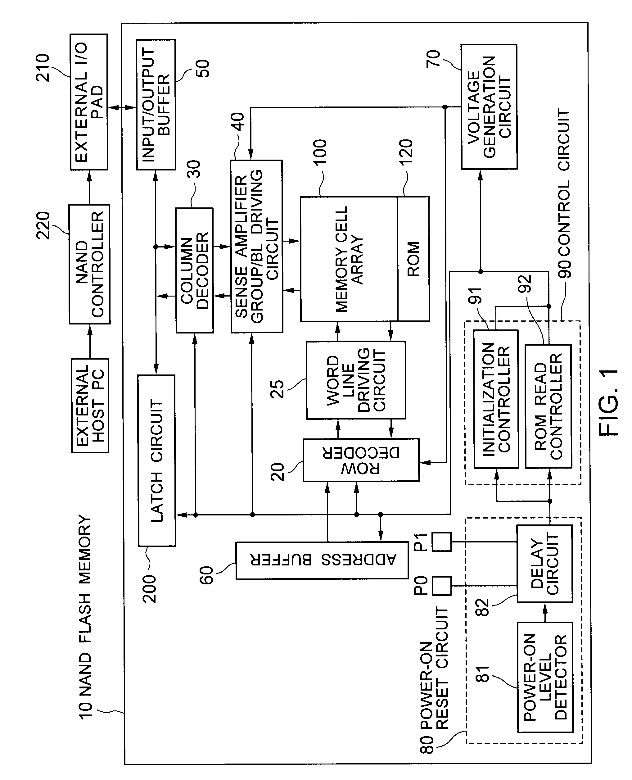 Nonvolatile semiconductor memory device and method of driving the same