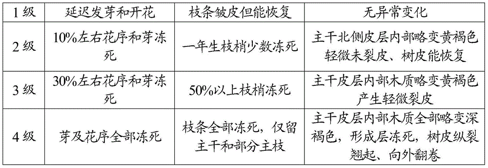 A kind of trunk whitening composition, trunk whitening agent containing the composition and application thereof