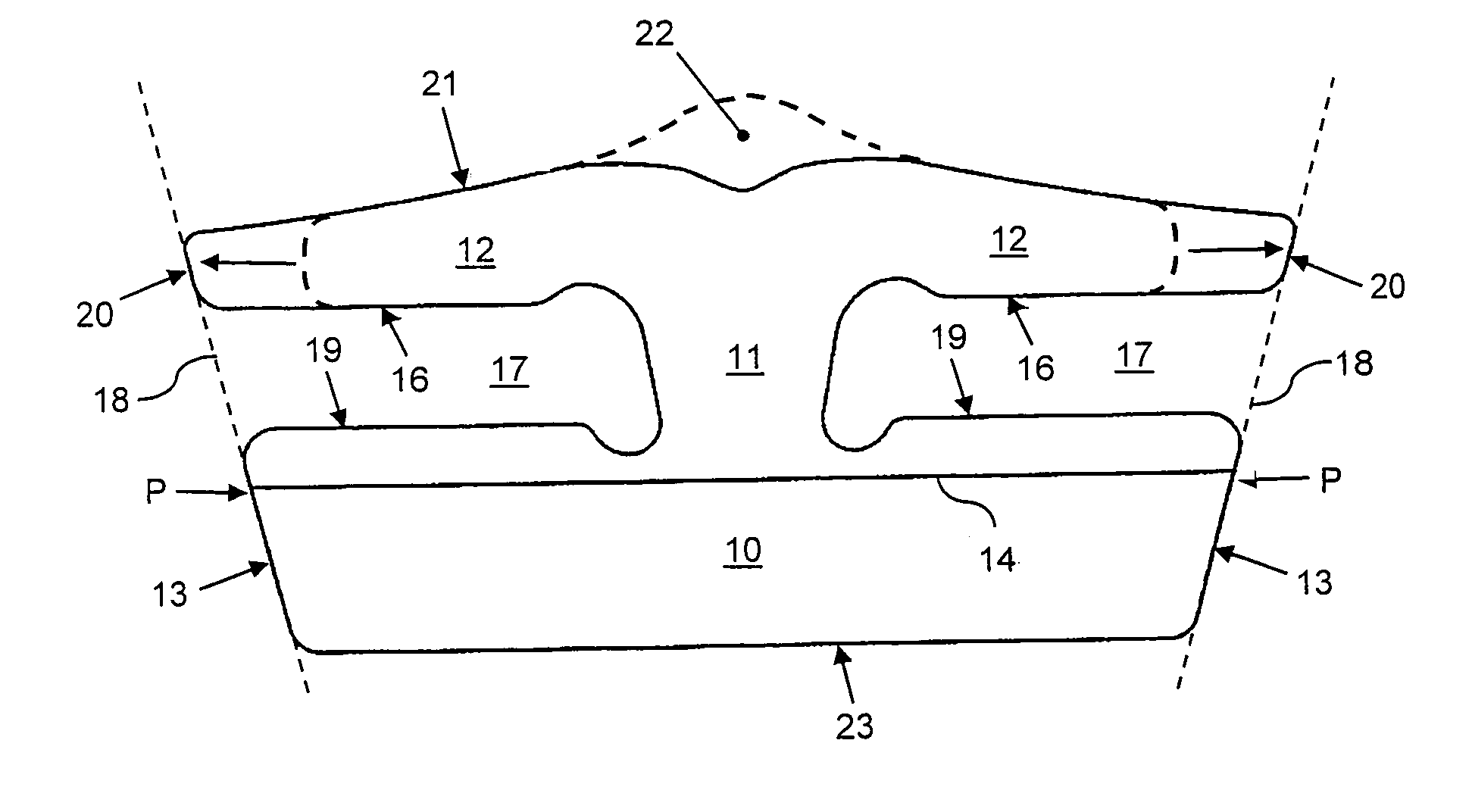 Metal driving belt