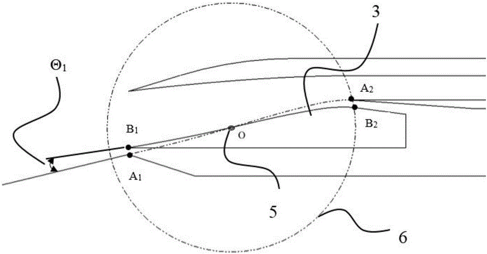 A rectangular inlet binary hypersonic variable geometry inlet, its design method and working method