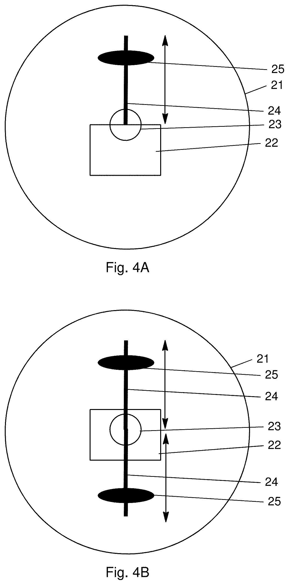 Steerable rotating projectile