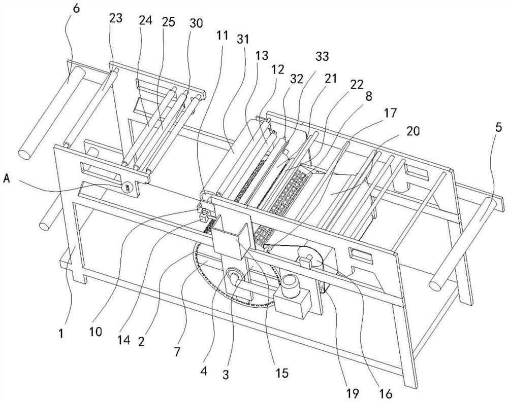 Novel degradable high-strength air bubble film processing technology and processing equipment thereof