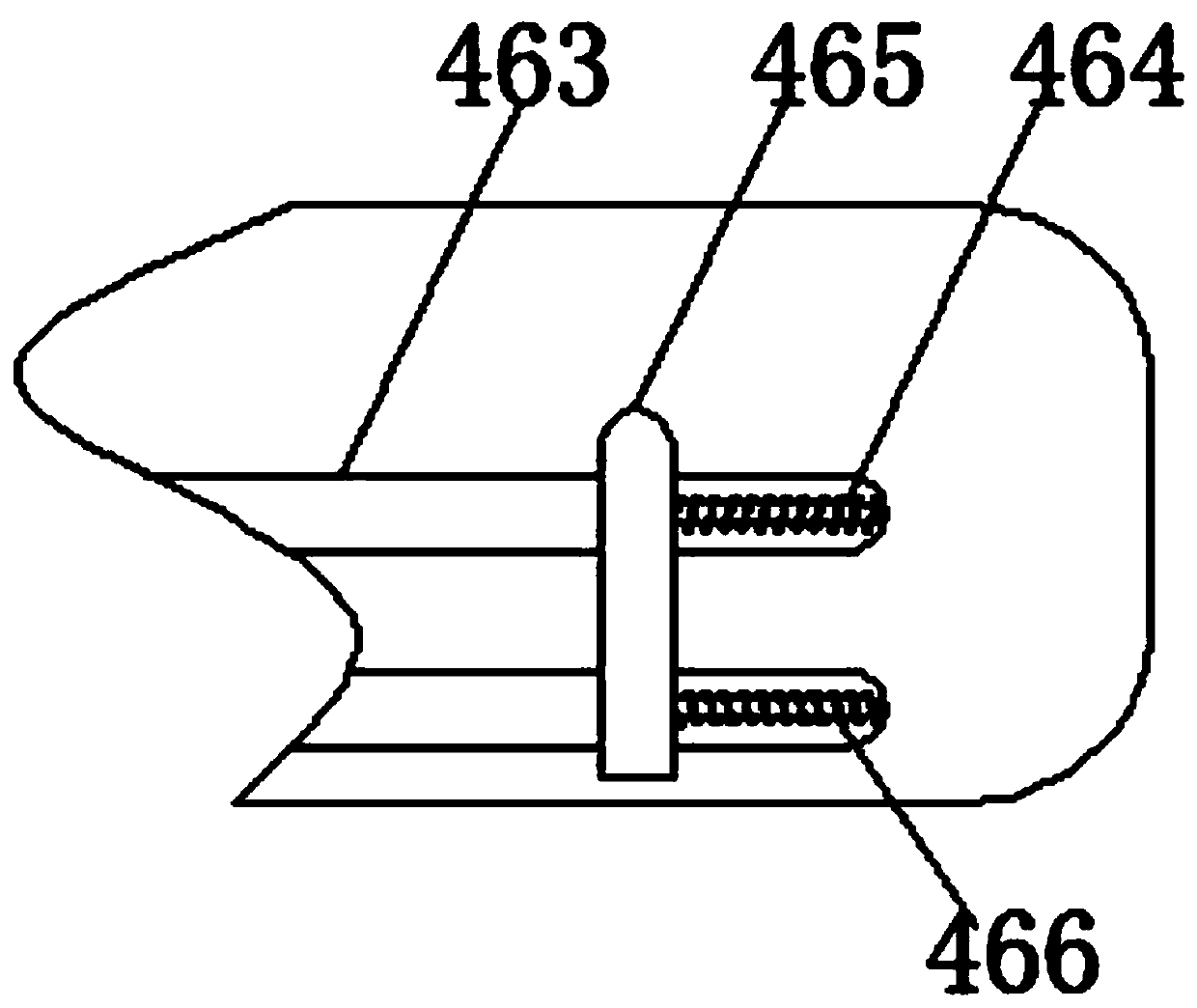 Food processing equipment and method for shaping and adhesion prevention of viscous food