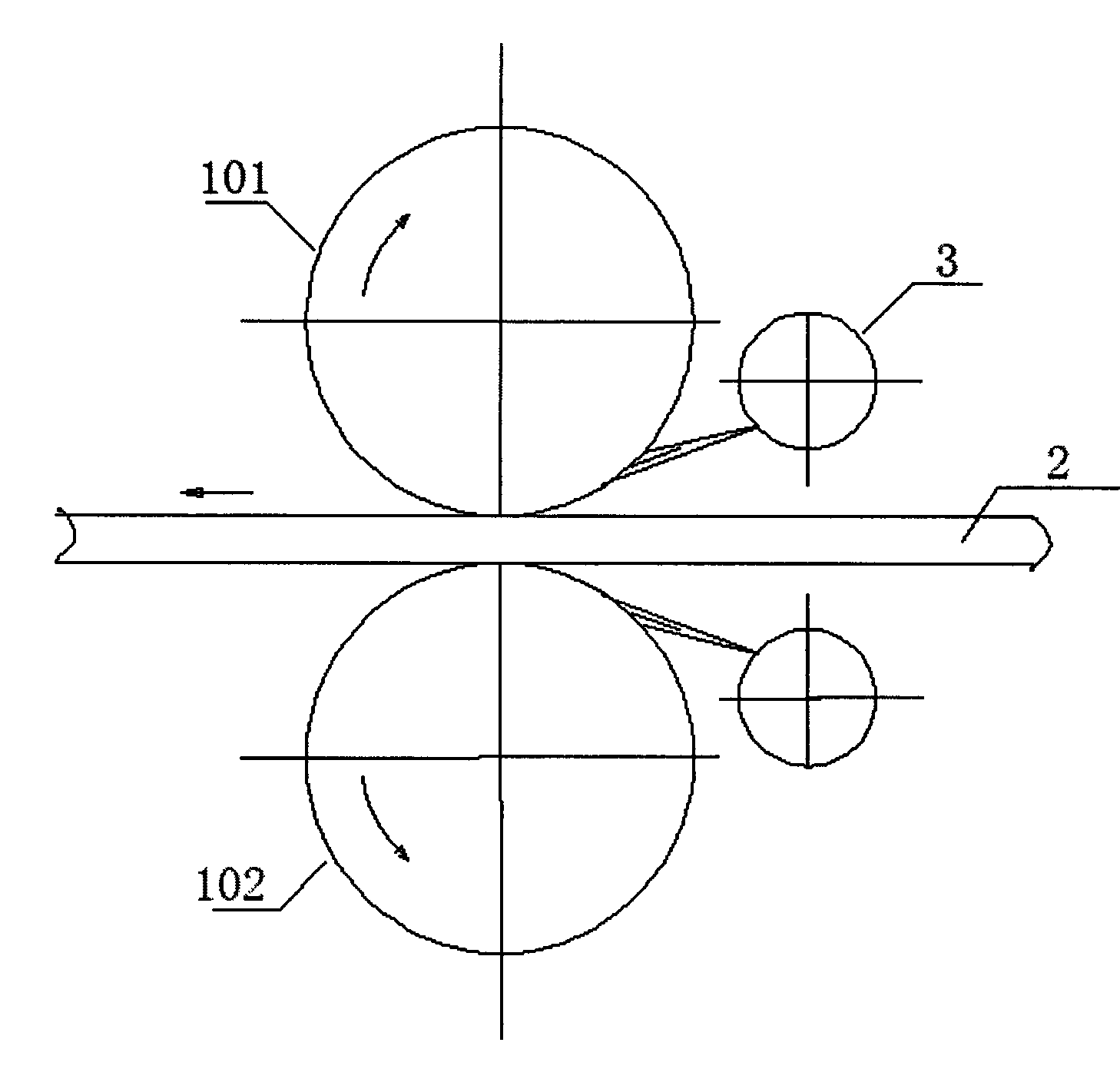 Method for coating magnesium oxide on surfaces of grain-oriented silicon steel strips