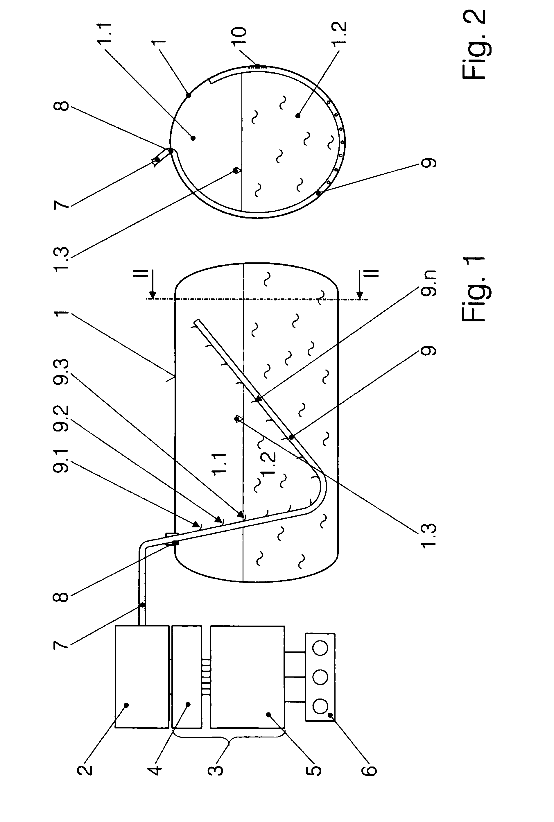 Method and device for the optical measurement of state variables and the level in a container for liquefied gases, and device therefor