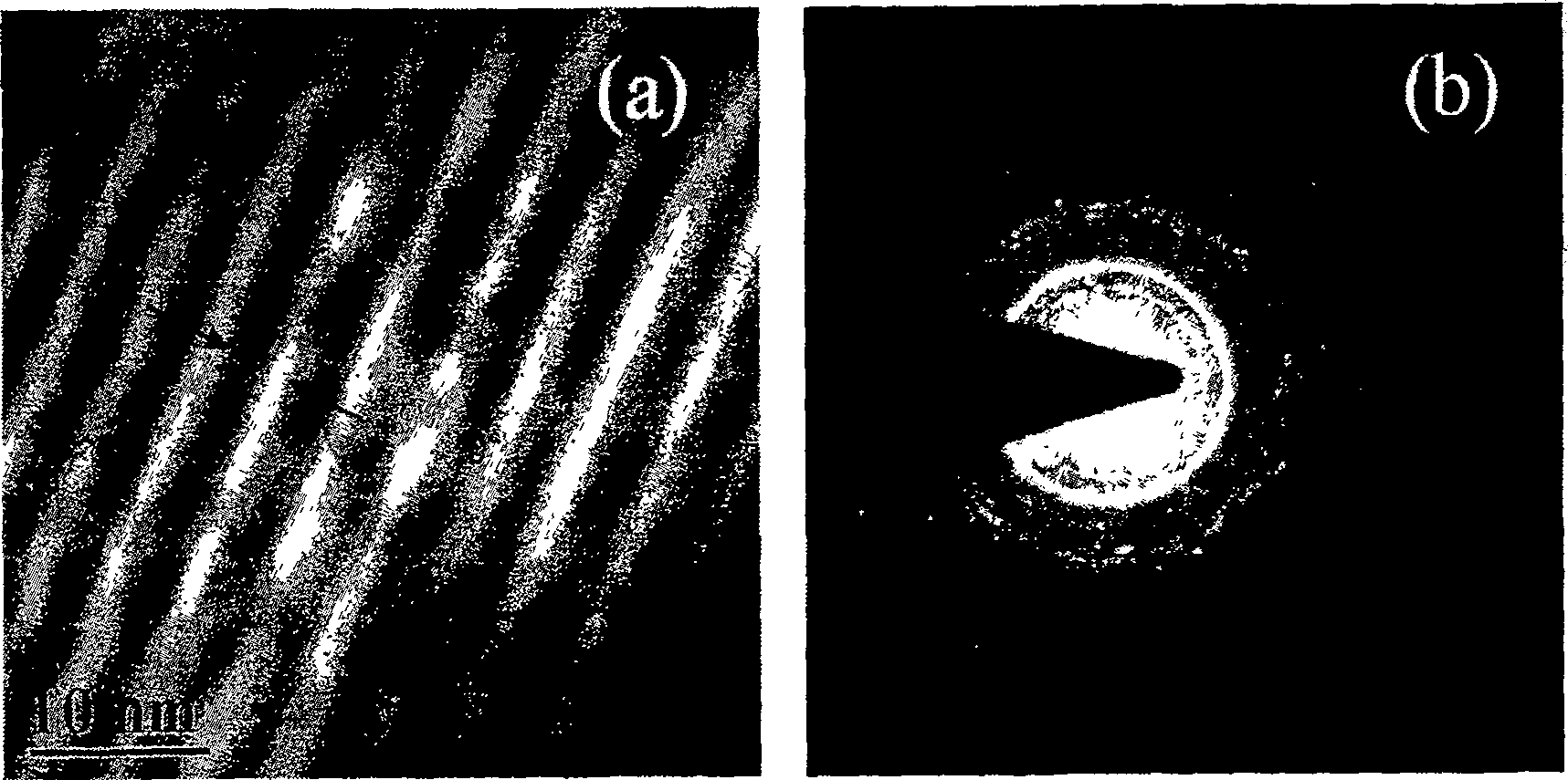 Method of preparing ordered nano hydroxyl apatite polycrystal powder