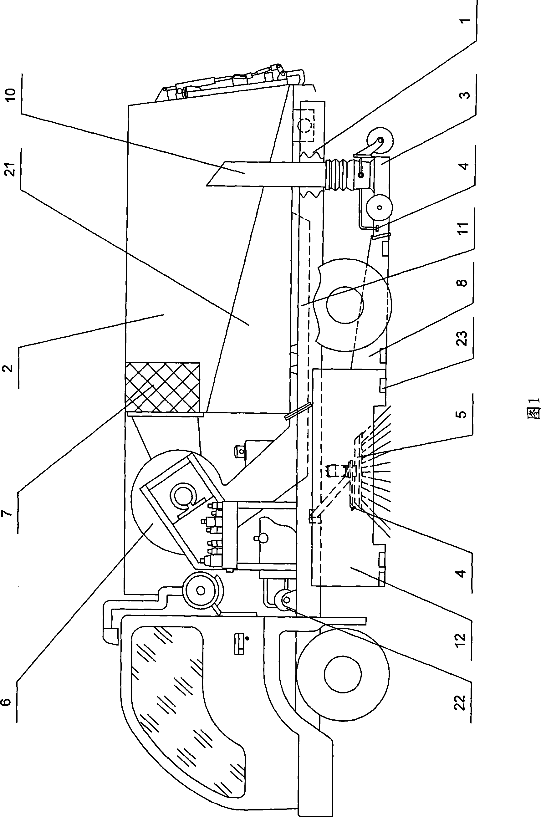 Road sweeper and sweeping method thereof