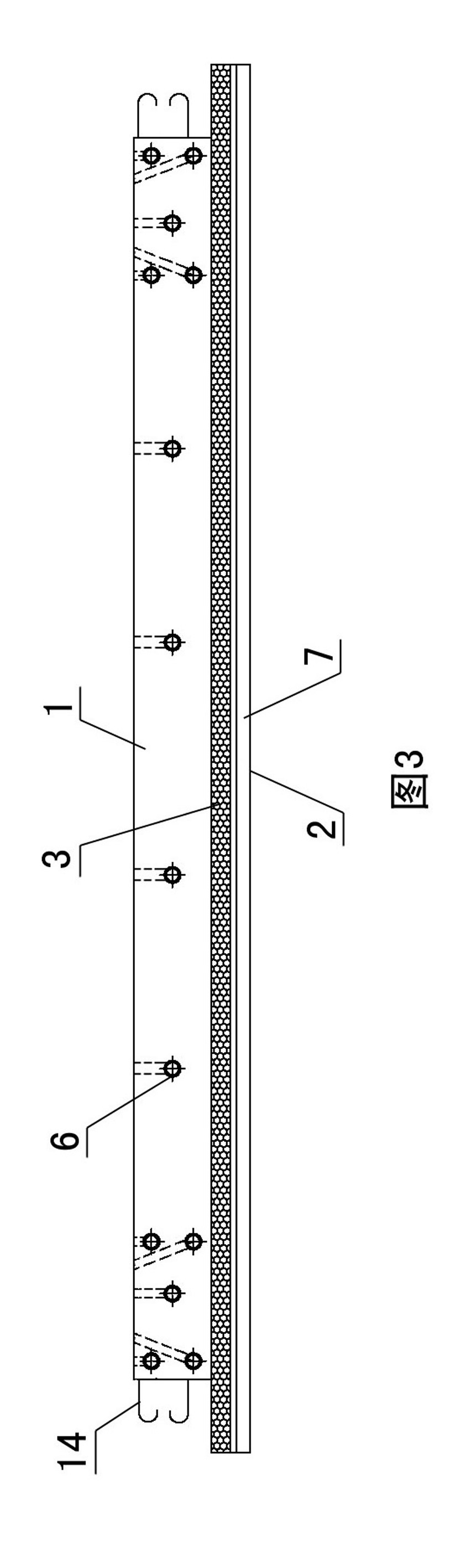 Precast composite outer insulated wall plate and manufacturing method thereof