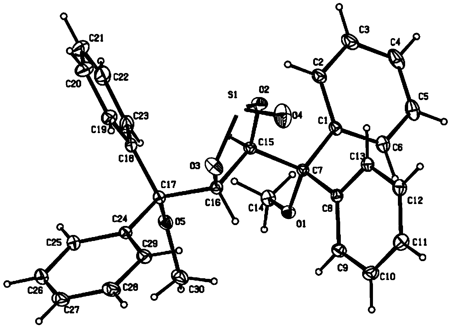 Preparation method of (2R,3R)-or (2S,3S)-1,4-dimethoxy-1,1,4,4-tetraphenyl-2,3-butanediol