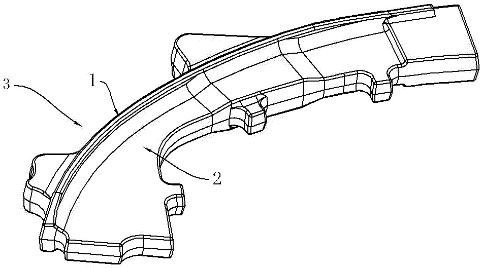 A kind of die forging forming method of large titanium alloy structural parts