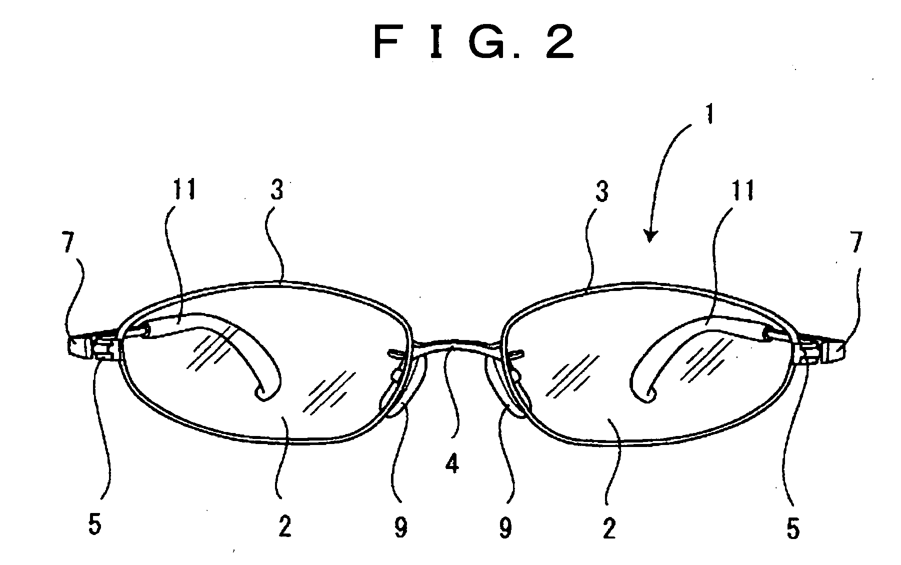 Eyeglass frame