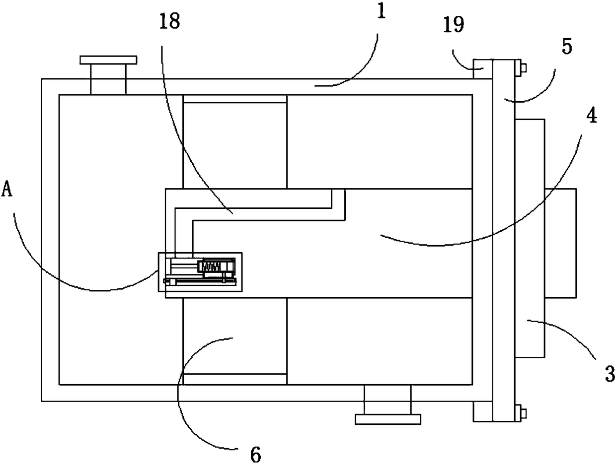 Hydraulic oil cylinder with overflow function