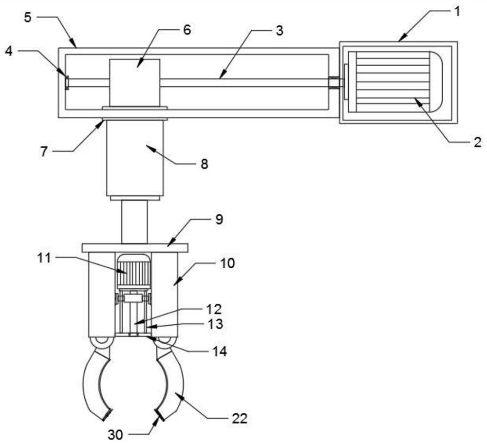 Manipulator device with stable clamping function