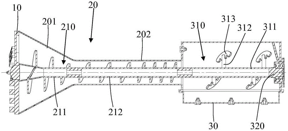 Cutting device of soil pressure balance tube push bench