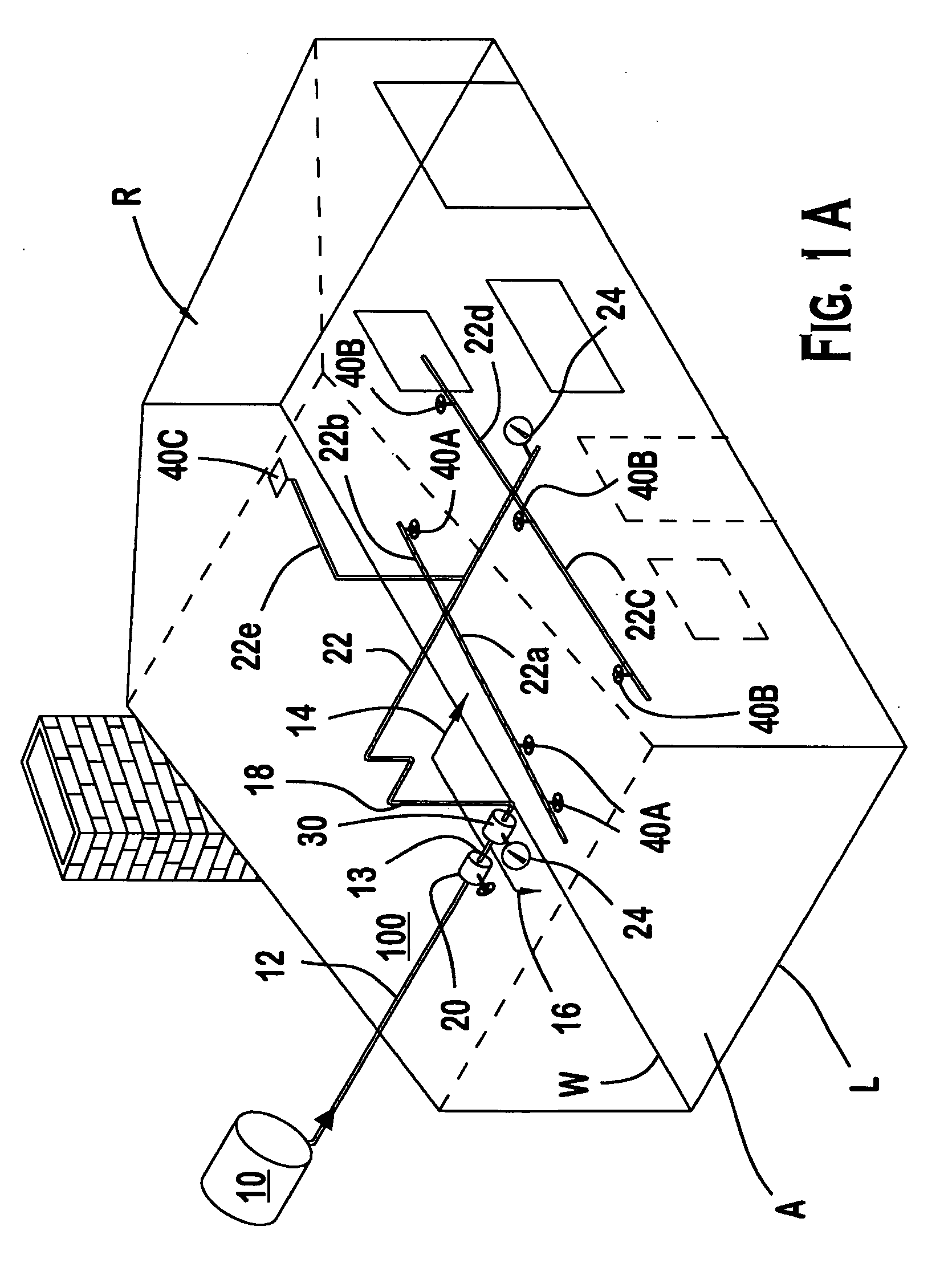 Non-interlock, non-preaction residential dry sprinkler fire protection system with alarm