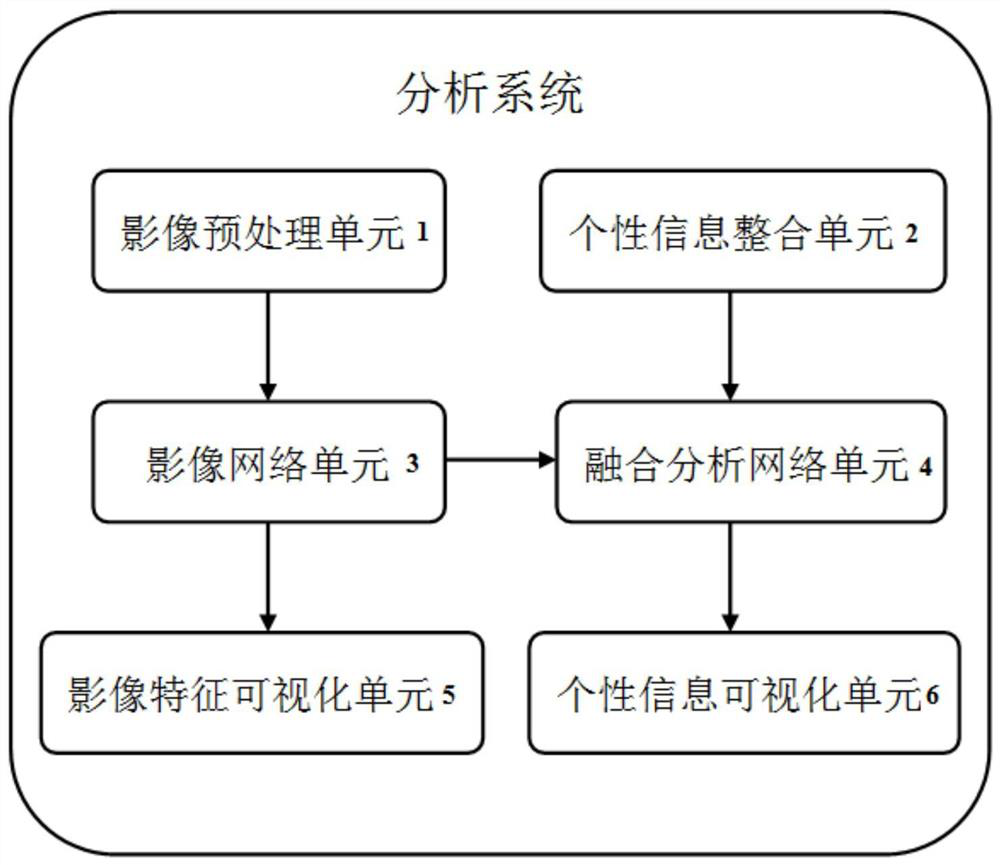 Analysis system, method, device and medium for fusing CT images and personalized information