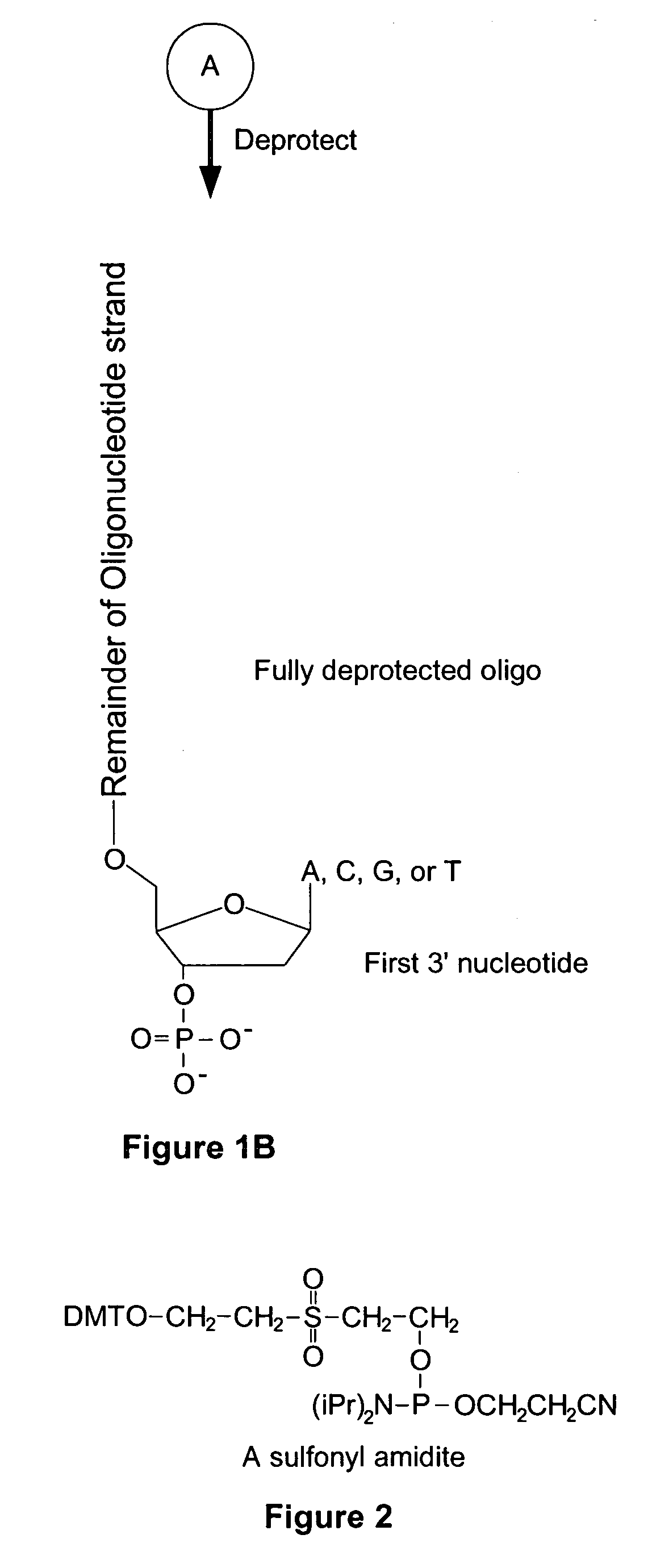 Microarray having a base cleavable sulfonyl linker