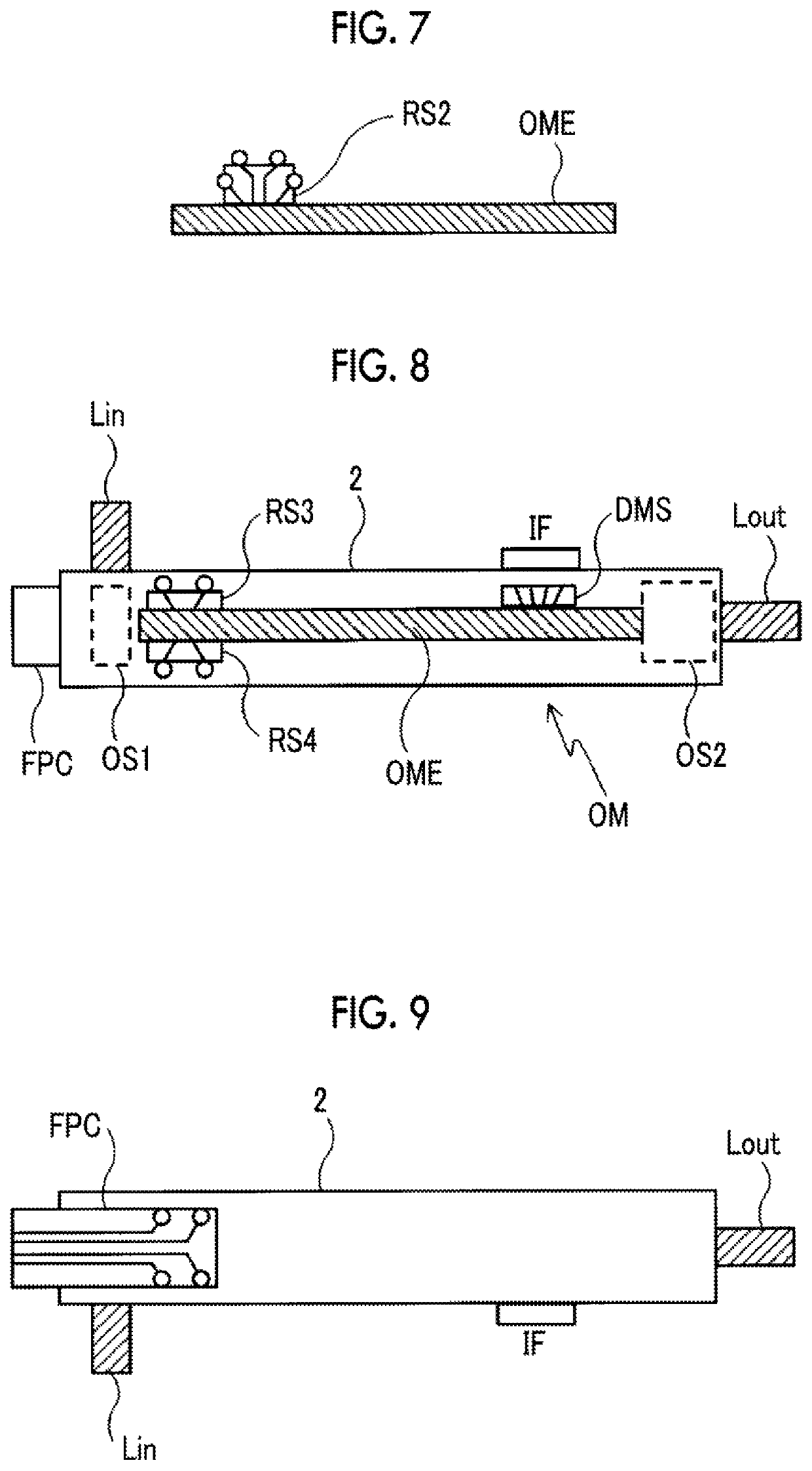 Optical communication module and optical modulator used therein