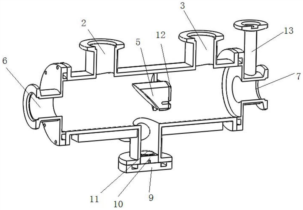 A test integrated device and test method for cryogenic radiometer