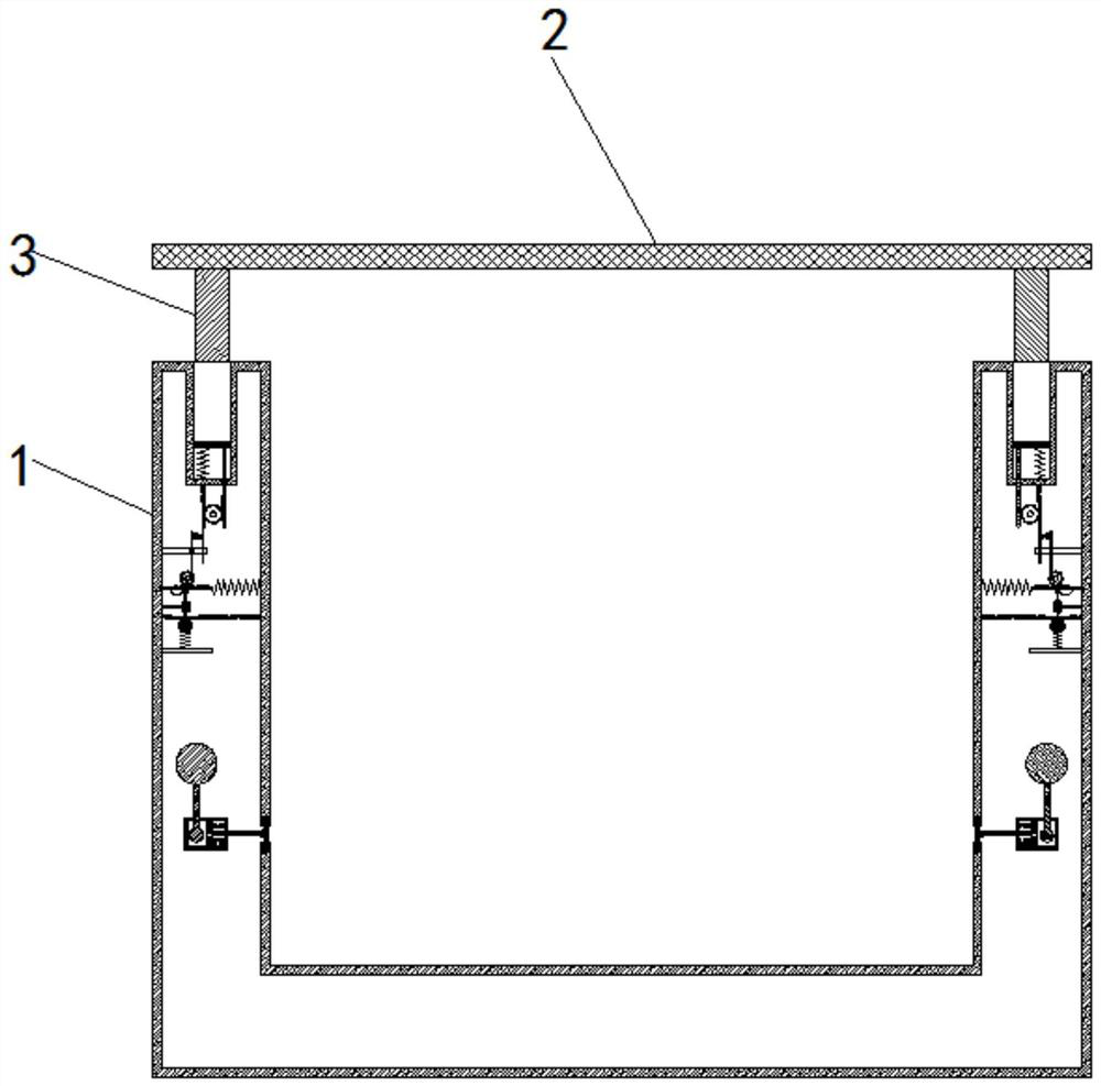 Recyclable paper packaging box based on paper polypropylene