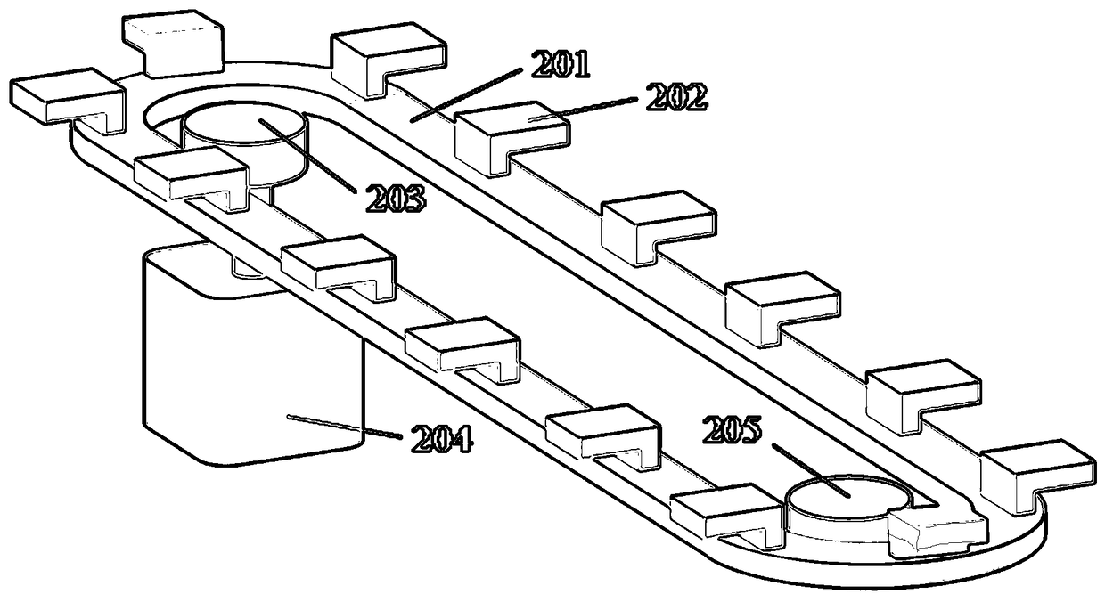 A multi-sample automatic sample changing device for x-ray polycrystal diffractometer