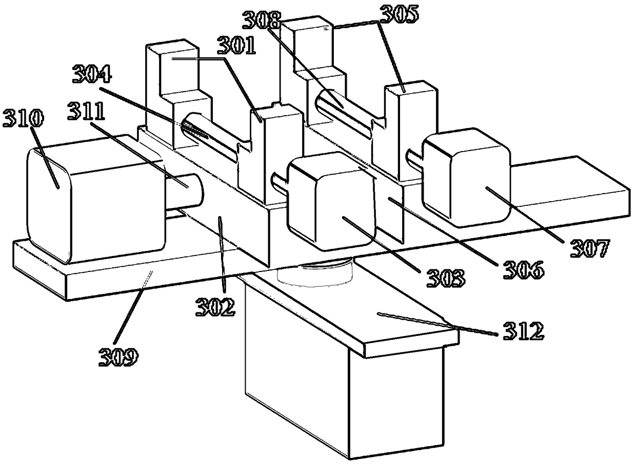 A multi-sample automatic sample changing device for x-ray polycrystal diffractometer