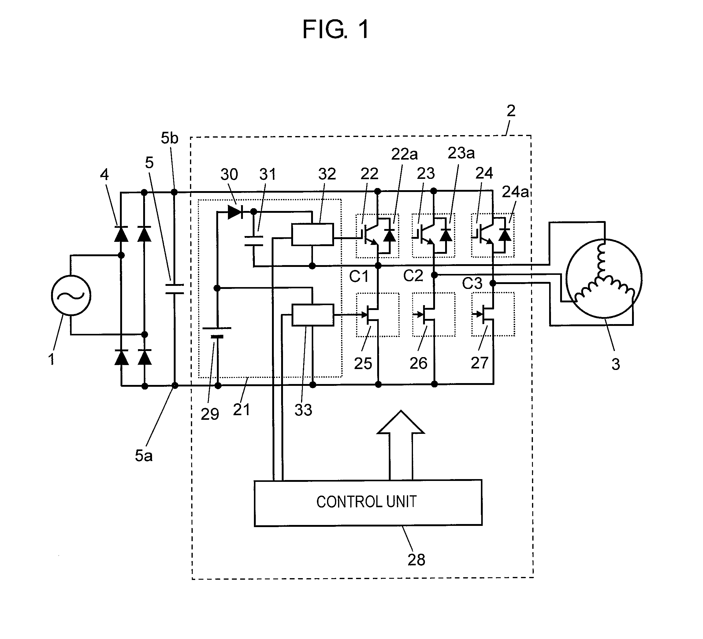 Inverter device and electric device using same