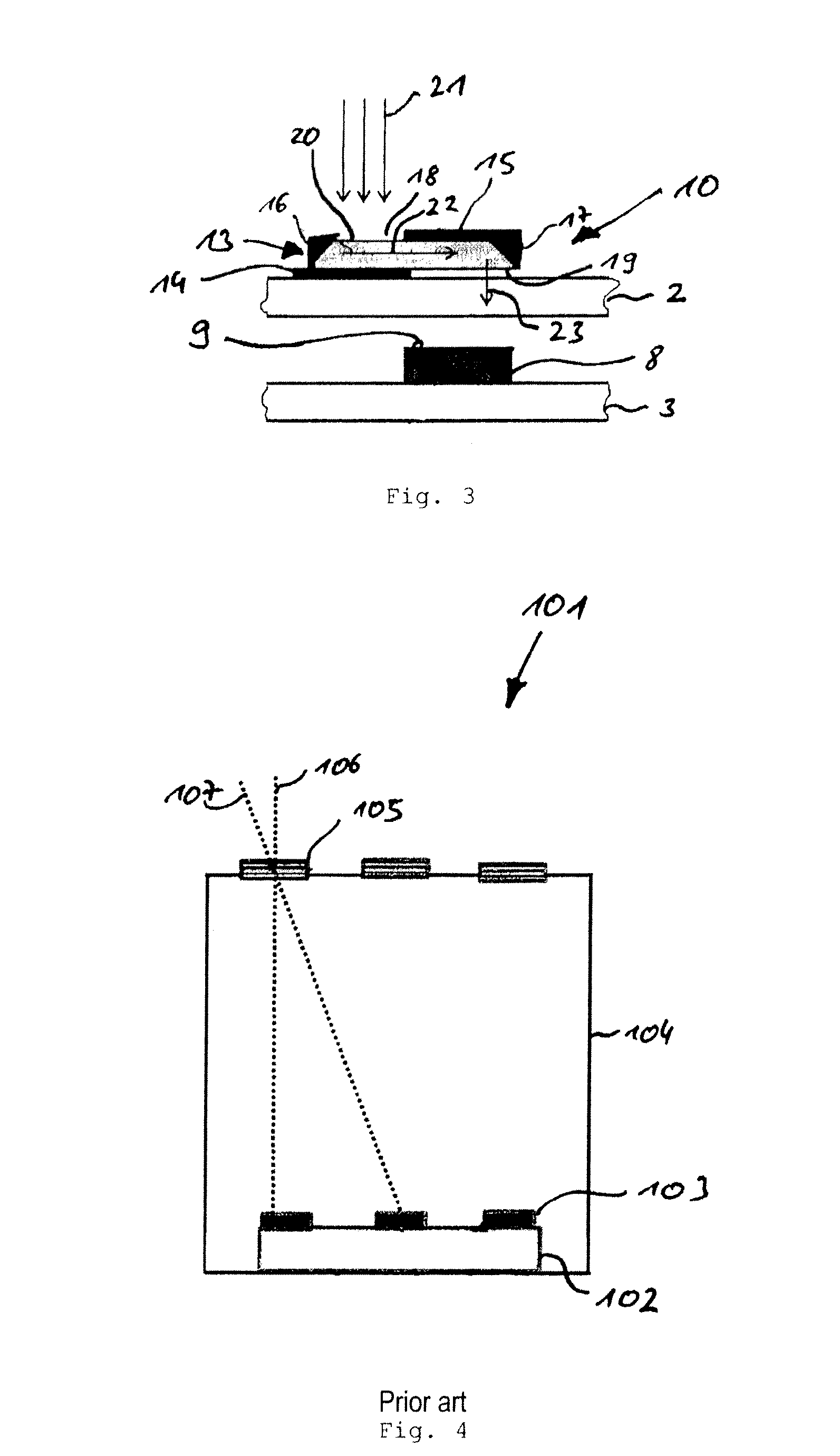 Infrared light detector and production thereof