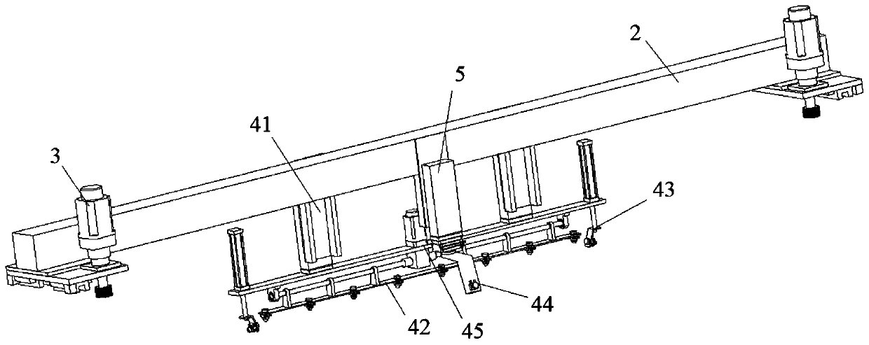 Spraying equipment for release agent for track board