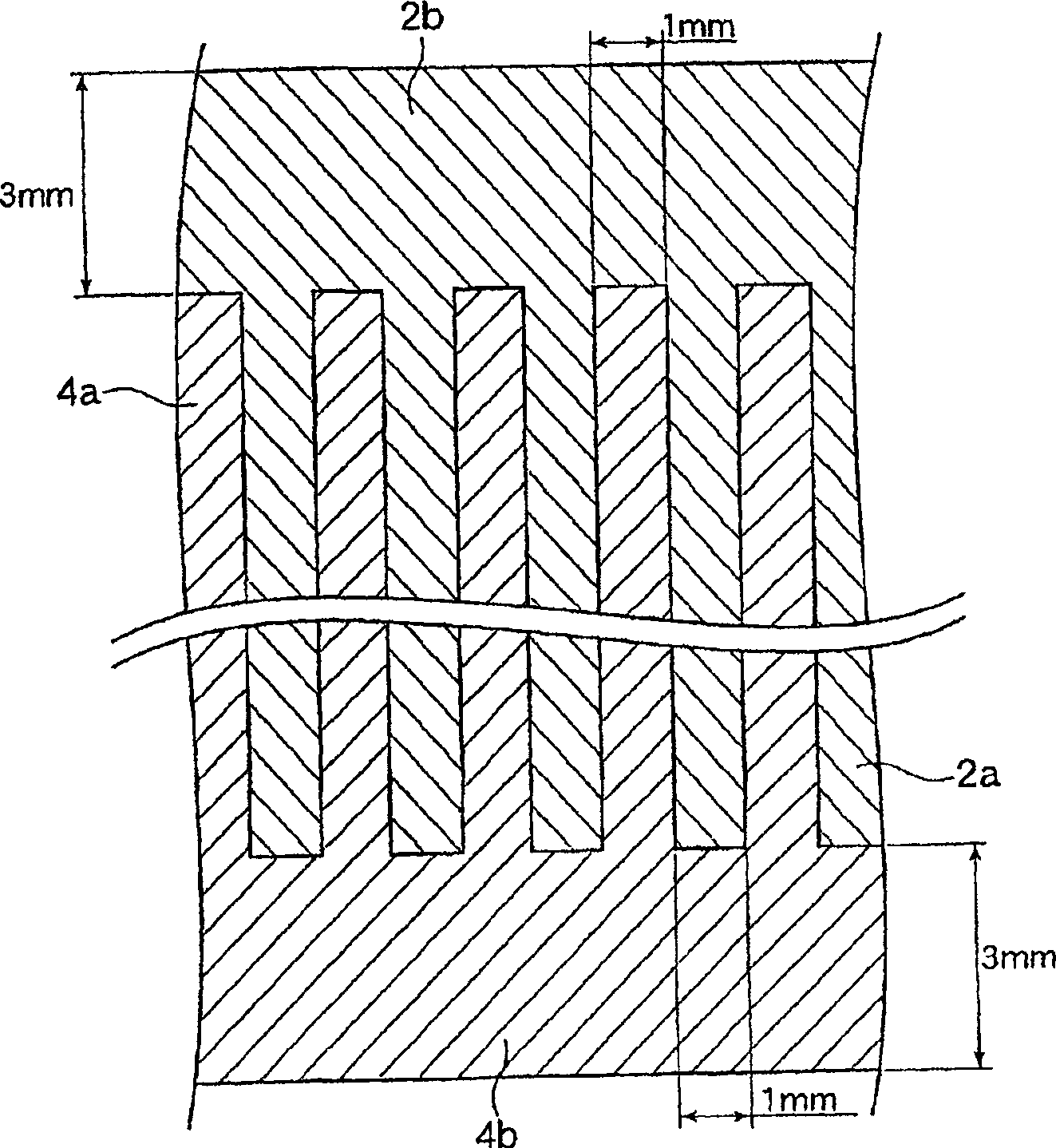 Bipolar electrostatic chuck